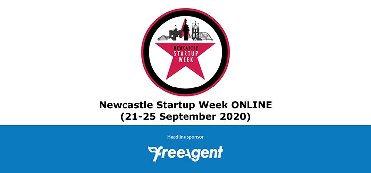 Newcastle Startup Week ONLINE (21-25 September 2020) sponsored by FreeAgent