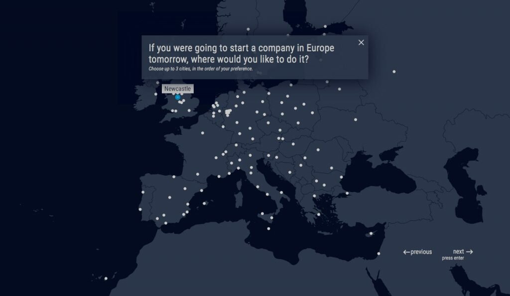 Take the European Startup Heatmap Survey